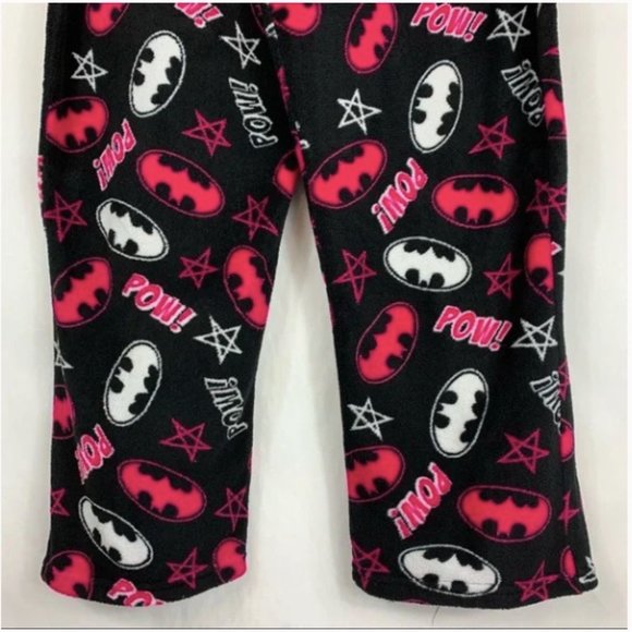 size L, bat girl fleece novelty pajama pants, new condition - Picture 3 of 7